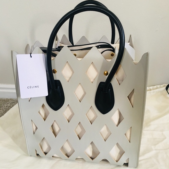New Authentic Celine medium Cutout Luggage Phantom - Picture 1 of 6